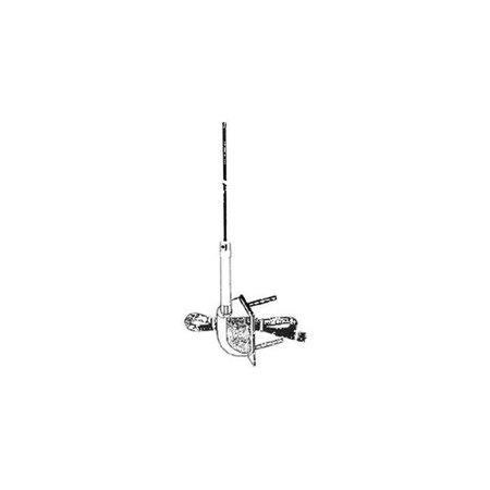 EVERHARDT Everhardt SNGP4SM 4ss No Ground Side Body Mt Cb Antenna -White SNGP4SM